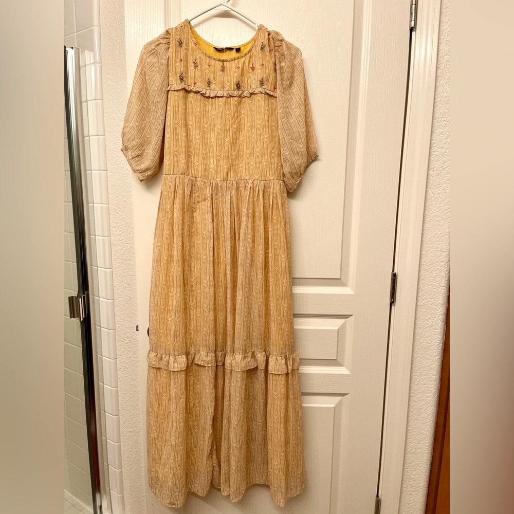 Light Yellow Long Dress - image 1